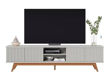 MESA TV RIPLEY HOME FORTALEZA OFF WHITE HASTA 75" - 2