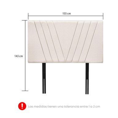 CABECERA RIZZOLI NÁPOLES QUEEN BEIGE - 2