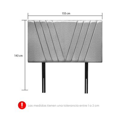 CABECERA RIZZOLI NÁPOLES QUEEN PLATA - 2