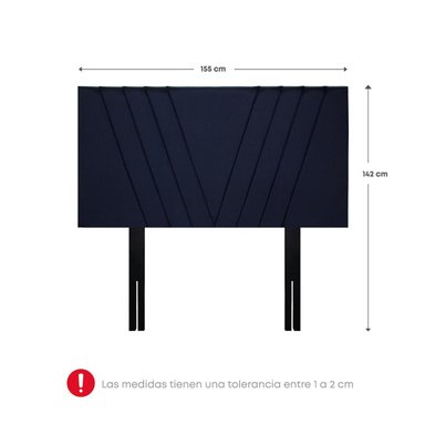 CABECERA RIZZOLI NÁPOLES QUEEN AZUL - 2