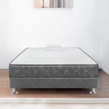 CAMA AMERICANA FORLI ACQUA 1.5 PLAZAS GRAFITO + SOFÁ CAMA - 3