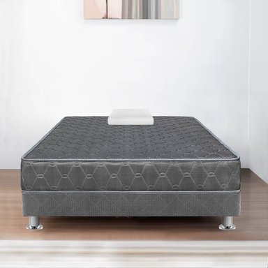 CAMA AMERICANA FORLI ACQUA 1.5 PLAZAS GRAFITO + SOFÁ CAMA - 3