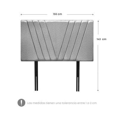 DORMITORIO RIZZOLI NAPOLES QUEEN 4 CAJONES + VELADOR MUNDIAL - 9