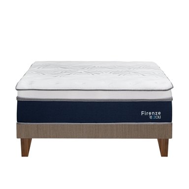 CAMA EUROPEA RIZZOLI FIRENZE MARRON QUEEN MARRÓN - 2