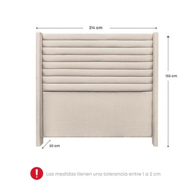 DORMITORIO RIZZOLI FIRENZE KING CON CAJONES BEIGE - 8
