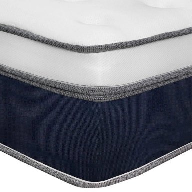 DORMITORIO RIZZOLI FIRENZE QUEEN CON CAJONES BEIGE + VELADOR MUNDIAL - 5
