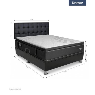 DORMITORIO BOXET DRIMER CROMOPEDIC 2 PLAZAS - 4