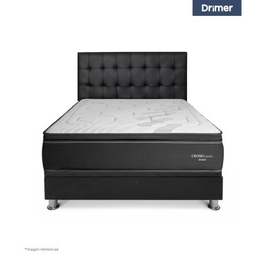 DORMITORIO BOXET DRIMER CROMOPEDIC QUEEN - 2