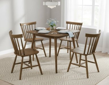 JUEGO COMEDOR RIPLEY HOME PAULINA 4 SILLAS