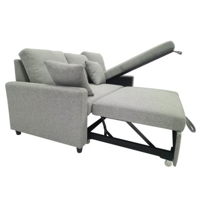 SECCIONAL DERECHO RIPLEY HOME BAÚL 4 CUERPOS GRIS - 8