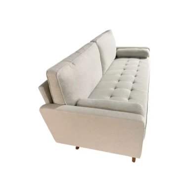 SOFÁ RIPLEY HOME ELISA 3 CUERPOS TELA BEIGE - 5