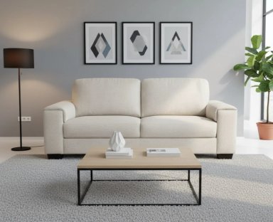 SOFÁ RIPLEY HOME SEVILLA 3 CUERPOS TELA BEIGE