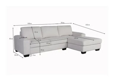 SECCIONAL RIPLEY HOME CÓRDOBA DERECHO 4 CUERPOS BEIGE - 4