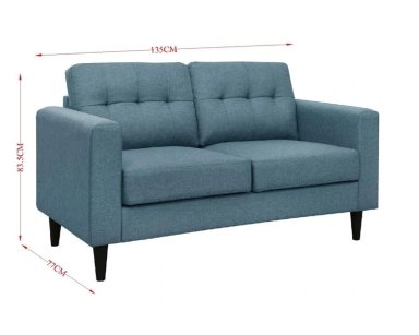 SOFÁ RIPLEY HOME BOSTON 2 CUERPOS DENIM - 4