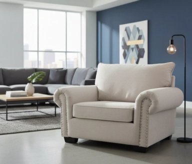 SILLÓN RIPLEY HOME PROVENZA TAUPE CLARO - 7