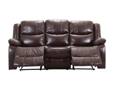 SILLÓN RECLINABLE RIPLEY HOME FINESSO 3 CUERPOS MARRÓN - 3