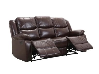 SILLÓN RECLINABLE RIPLEY HOME FINESSO 3 CUERPOS MARRÓN - 5