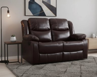 SILLÓN RECLINABLE RIPLEY HOME FINESSO 2 CUERPOS MARRÓN