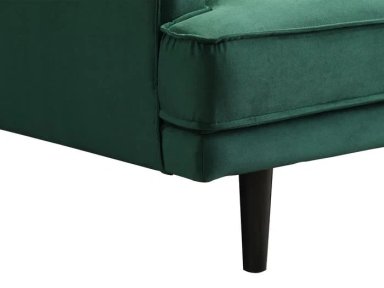 SOFÁ RIPLEY HOME BILBAO 2 CUERPOS TERCIOPELO VERDE - 6