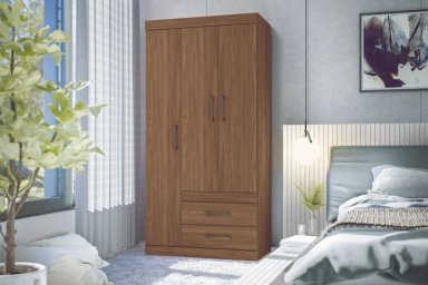 ROPERO RIPLEY HOME STAR 3 PUERTAS 2 CAJONES