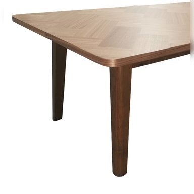 MESA DE CENTRO RIPLEY HOME CHEVRON MARRÓN CLARO 120X60 CM - 7