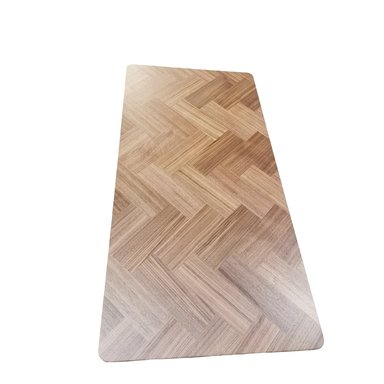 MESA DE CENTRO RIPLEY HOME CHEVRON MARRÓN CLARO 120X60 CM - 9