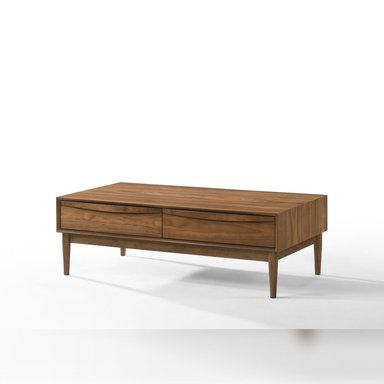 MESA SALA CENTRO RIPLEY HOME MID CENTURY MARRÓN 120 X 60 CM CAJÓN - 3