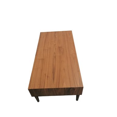 MESA SALA CENTRO RIPLEY HOME MID CENTURY MARRÓN 120 X 60 CM CAJÓN - 5