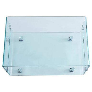 MESA DE CENTRO RIPLEY HOME LUREN TRANSPARENTE 80X50 CM - 5