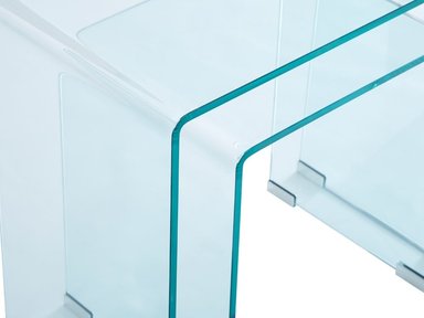 MESA DE CENTRO RIPLEY HOME SETX3 LOTTO TRANSPARENTE - 7
