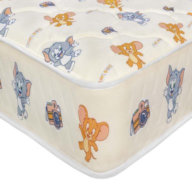 CAMA FORLI BEIGE COLCHÓN TOM & JERRY 1.5 PLAZAS - 3