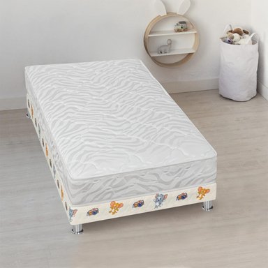 CAMA FORLI TOM & JERRY COLCHÓN BLANCO 1.5 PLAZAS - 8