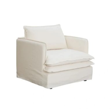 SILLÓN MAISON LINETT LILLE IVORY - 4