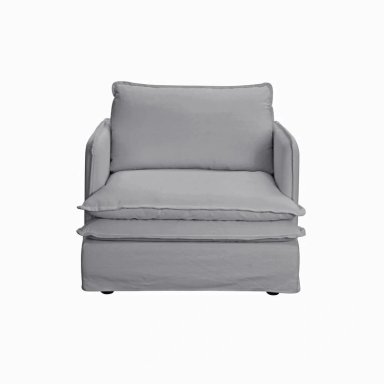 SILLÓN MAISON LINETT LILLE GRIS - 2