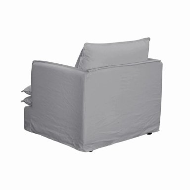 SILLÓN MAISON LINETT LILLE GRIS - 5