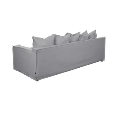 SOFÁ DOLBLE COJÍN MAISON LINETT LILLE 3 CUERPOS GRIS - 5