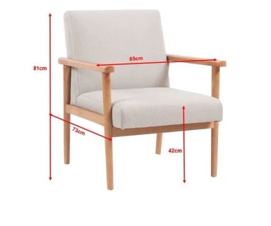 BUTACA RIPLEY HOME MARRUECOS BEIGE - 3