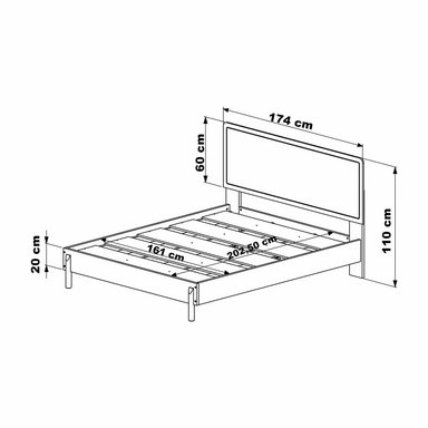 CAMA MAISON LINETT LOUISE QUEEN HANOVER - 2