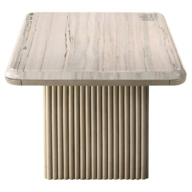 MESA CENTRO SALA MAISON LINETT CELINE BEIGE 135 X 70 CM - 5