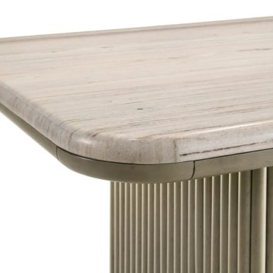 MESA CENTRO SALA MAISON LINETT CELINE BEIGE 135 X 70 CM - 6