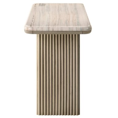 RECIBIDOR MAISON LINETT CELINE MÁRMOL BEIGE 135X50 CM - 5