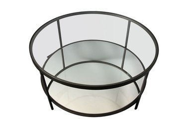 MESA DE CENTRO RIPLEY HOME BRASS ESPEJO 90X90 CM - 3