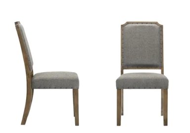 SET X2 SILLAS DE COMEDOR RIPLEY HOME HAGEN MADERA GRIS - 4