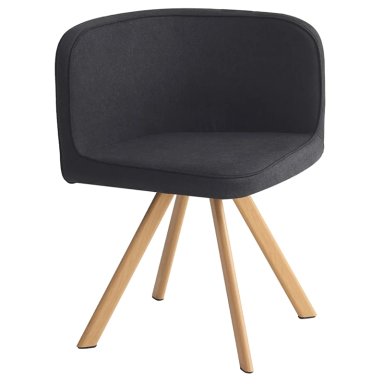 JUEGO DE COMEDOR RIPLEY HOME AUSTIN 4 SILLAS NEGRO - 5
