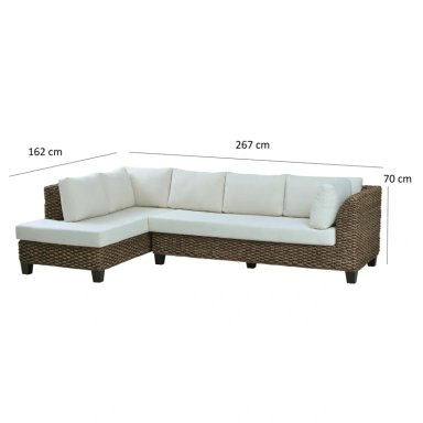 SECCIONAL IZQUIERDO RIPLEY HOME KATINA 5 CUERPOS + MESA - 4