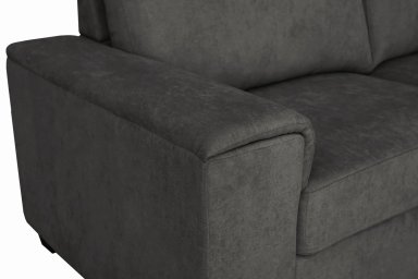 SOFÁ CAMA RIPLEY HOME CÓRDOBA 3 CUERPOS GRIS OSCURO - 10