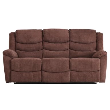 JUEGO DE SALA RIPLEY HOME RECLINABLE WOLF 3-2-1 MARRÓN - 3