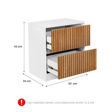 DORMITORIO AMERICANO FORLI CAPELLA 2 PLAZAS + VELADORES - 7