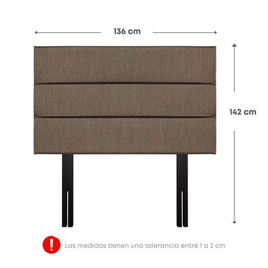 DORMITORIO AMERICANO FORLI CAPELLA 2 PLAZAS + VELADORES - 8