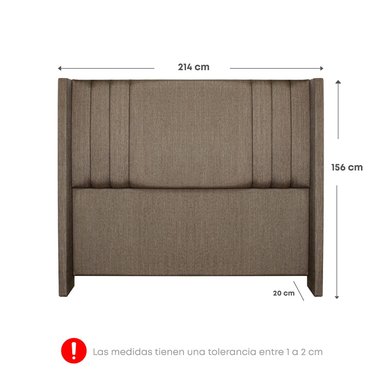 DORMITORIO AMERICANO FORLI SIRIUS KING + VELADORES - 7